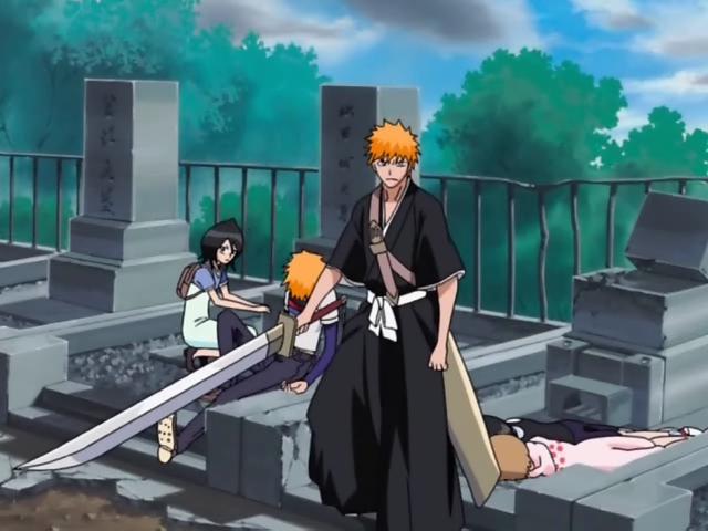 Otaku Gallery  / Anime e Manga / Bleach / Screen Shots / OAV / Oav 01 - Memories in the Rain / 152.jpg